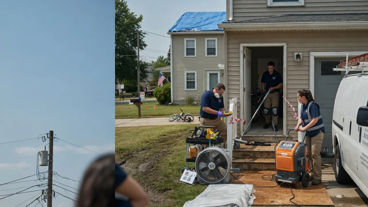 Water Damage Repair in Sextonville, WI near me
